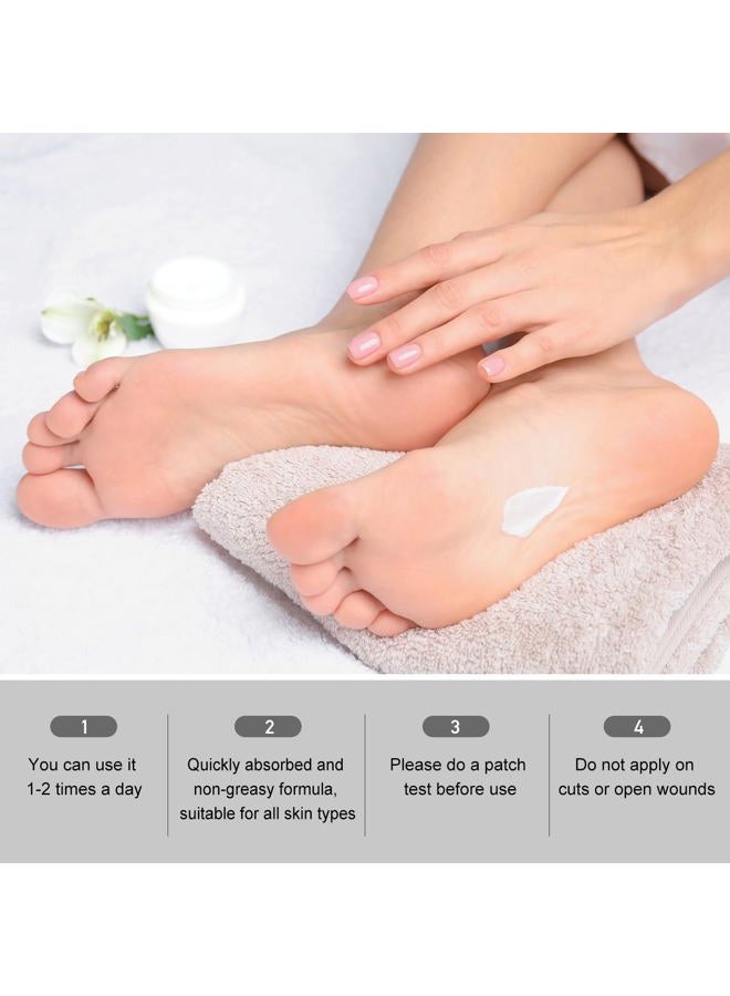 Mouriven Urea Cream 40 Percent - Foot & Hand Cream for Dry, Cracked Heels, Feet, Knees, Elbows, and Hands - Maximum Strength Urea Lotion for Softening and Moisturizing - Image 5